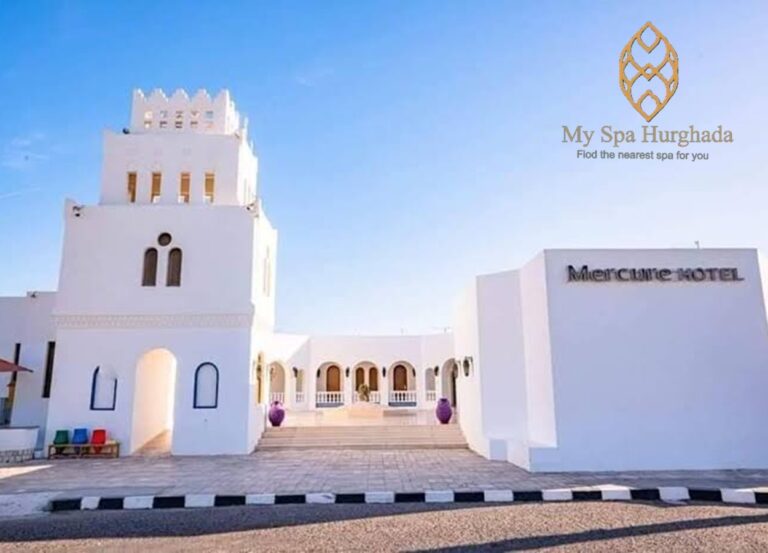 Spa from Mercure Hotel relaxation center building in Hurghada