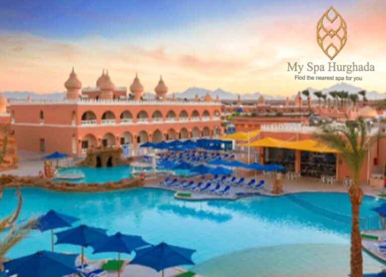 Spa from Pickalbatros Alf Leila Wa Leila luxury swimming pool and resort facilities in Hurghada